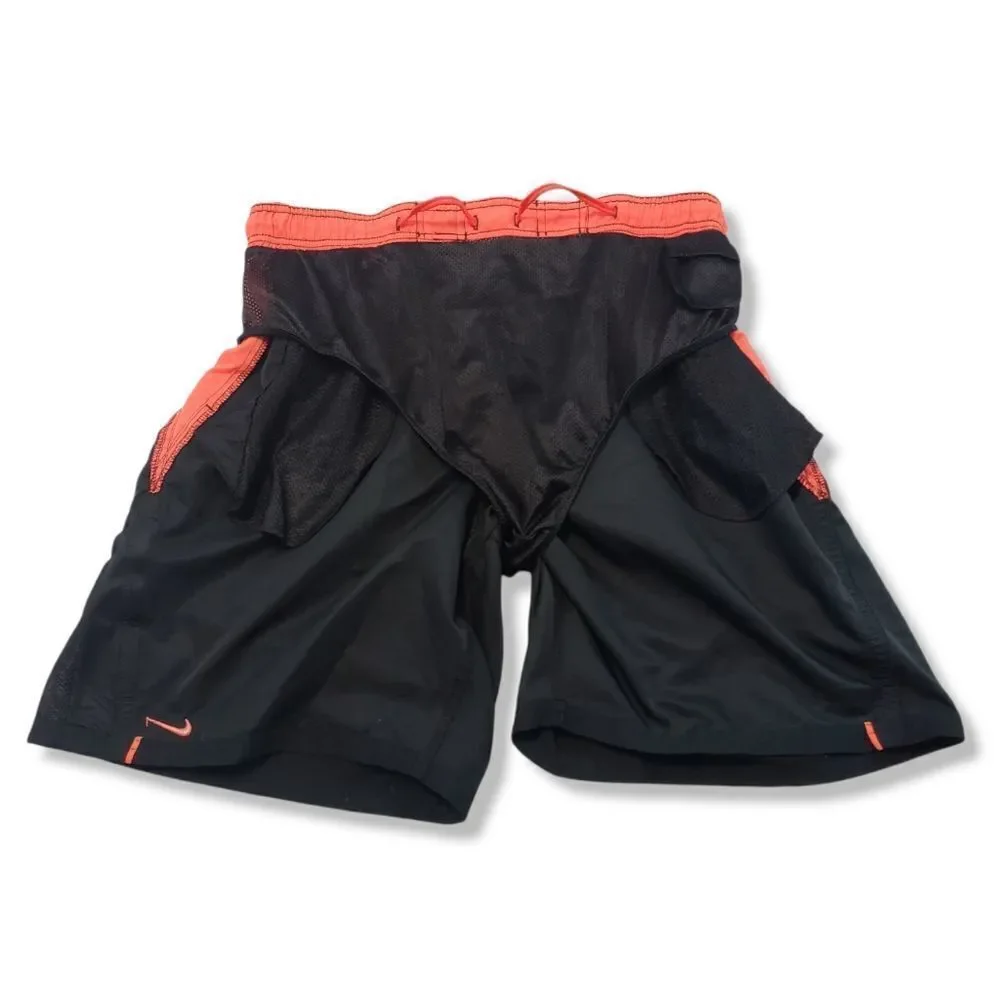 Nike Shorts Size Large Mens Swimming Trunks Swimwear Swim Shorts Lining Lined